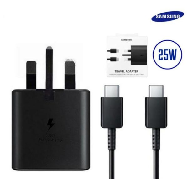 Samsung Super Fast Charging 25W with Type-C-to-Type-C Cable